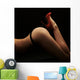 Fine art photo of a woman's butt Wall Mural