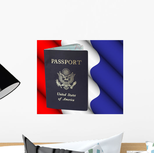 American Passport Wall Mural