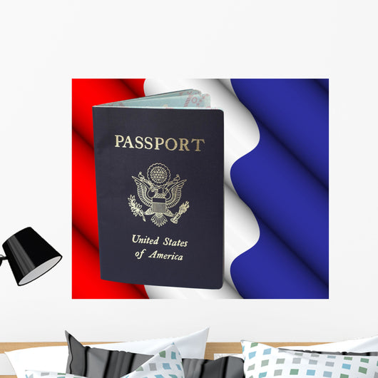 American Passport Wall Mural