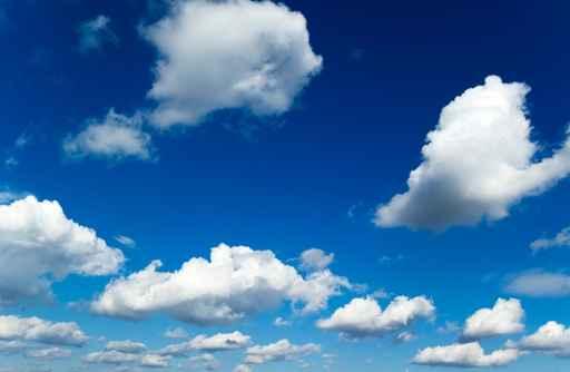 White Clouds Wall Decal Design 2