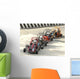 Quarter Midget Racers Wall Mural