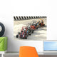 Quarter Midget Racers Wall Mural