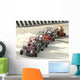 Quarter Midget Racers Wall Mural