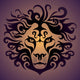 lion head Wall Mural