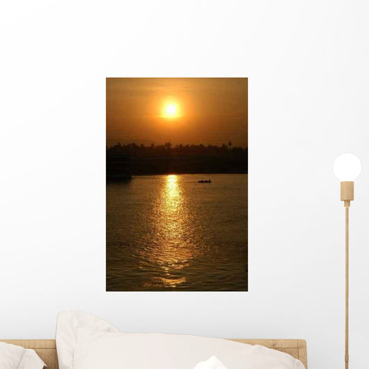 Nile Sunset Wall Decal
