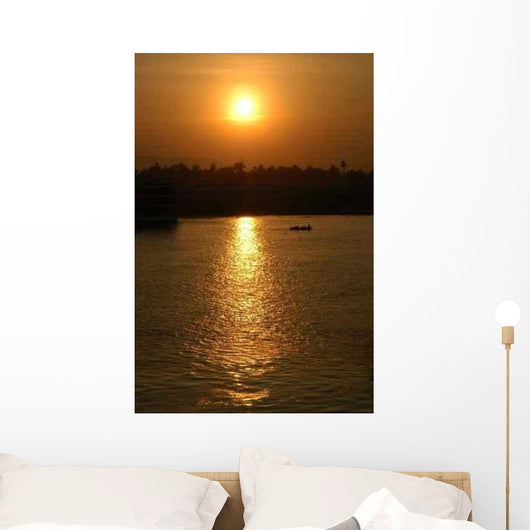 Nile Sunset Wall Decal