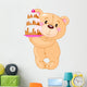 Teddy Bear with Cake