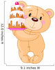 Teddy Bear with Cake