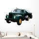 Green Tanker Front Wall Decal