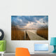 Evening on the backwaters. Wall Mural