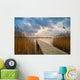 Evening on the backwaters. Wall Mural