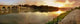 Sunset River Wall Decal