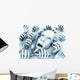 Scary Head Wall Mural