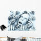 Scary Head Wall Mural