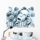 Scary Head Wall Mural
