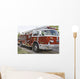 Big Red Firetruck Wall Mural