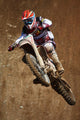 motocross dirtbike in the air Wall Mural