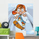 Skateboarder Wall Mural