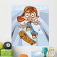 Skateboarder Wall Mural