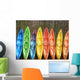 Kayaks Wall Mural