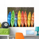 Kayaks Wall Mural