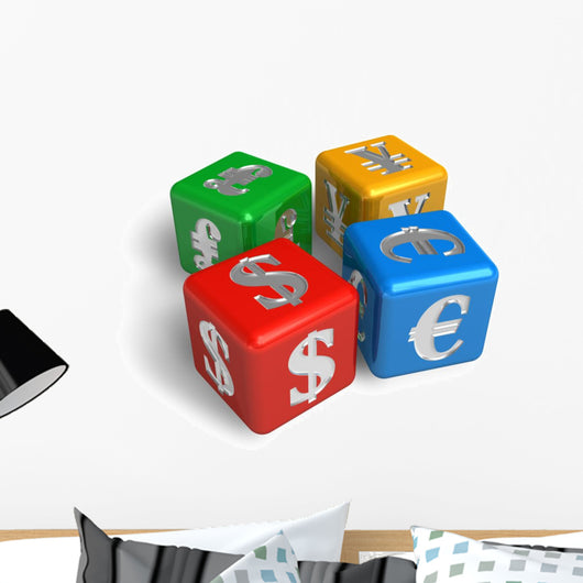 Currencies Concept Wall Decal