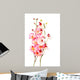 Pink Orchid Wall Decal