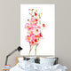 Pink Orchid Wall Decal
