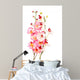 Pink Orchid Wall Decal