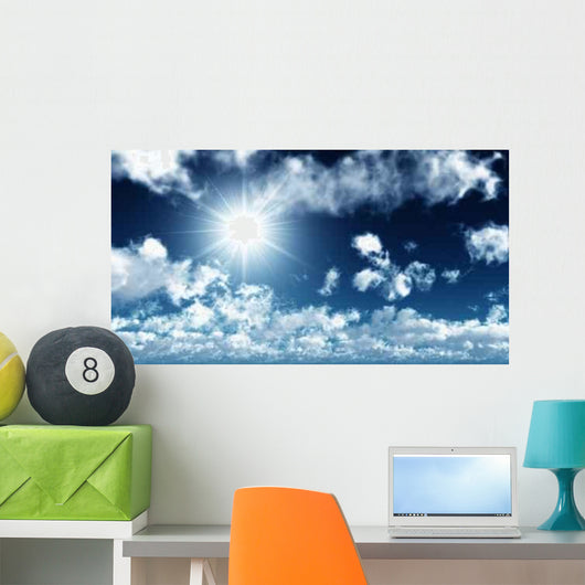 Dramatic Summer Sky Wall Decal
