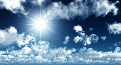 Dramatic Summer Sky Wall Decal