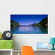 Lugano city and lake. Wall Mural