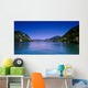 Lugano city and lake. Wall Mural
