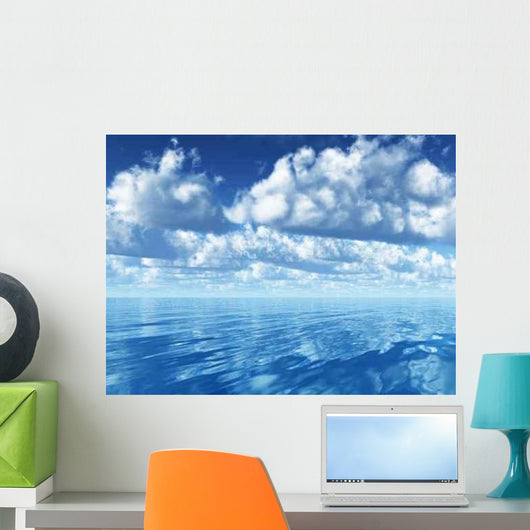 Running Clouds Wall Decal