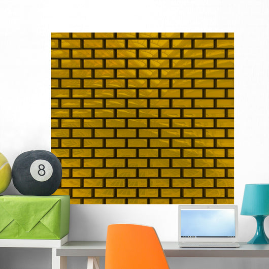 Gold Bricks Texture