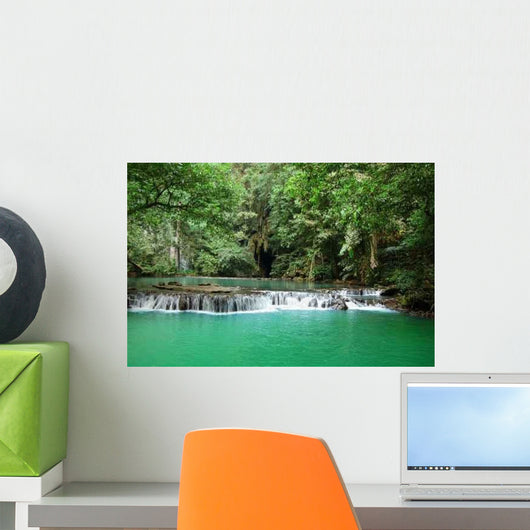 Jungle Lagoon Wall Decal Design 2