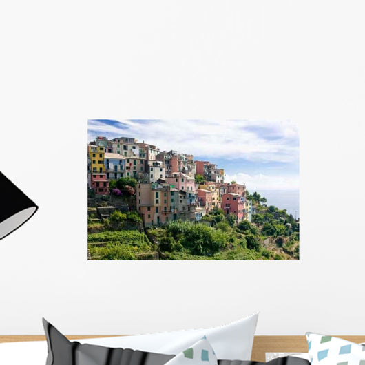 Village Corniglia Parc National Wall Decal