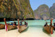 Long Tail Boats Wall Decal Design 3