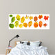 Rainbow Autumn Leaves Wall Stickers