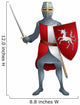 Warrior Medieval knight Wall Decal