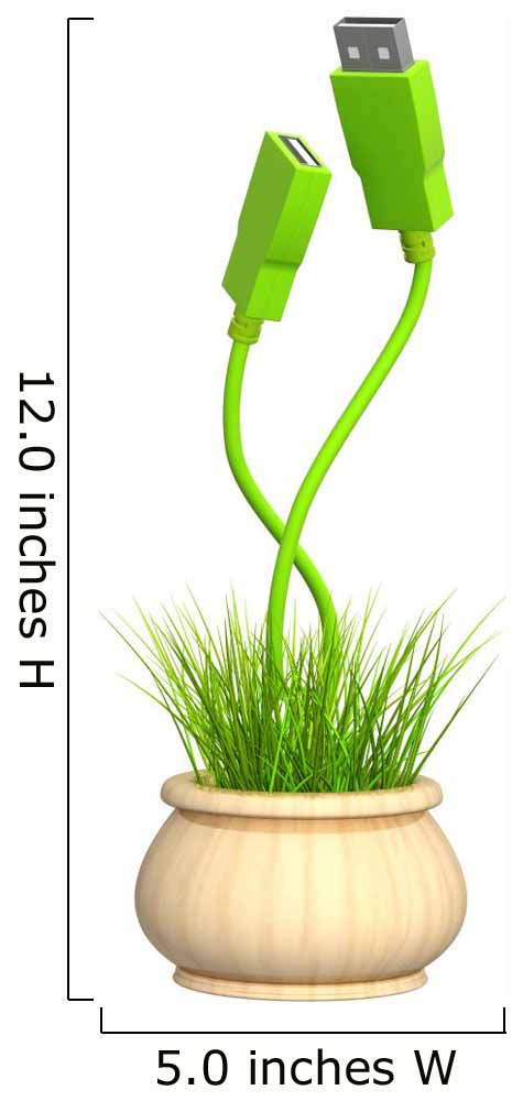 Green Technology Wall Decal