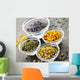 Dried medicinal herbs Wall Mural