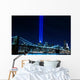 Brooklyn Brigde and the Towers of Lights Wall Mural