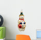christmas snowman ornament Wall Decal
