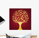 Gold Tree Wall Mural