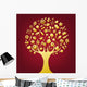 Gold Tree Wall Mural