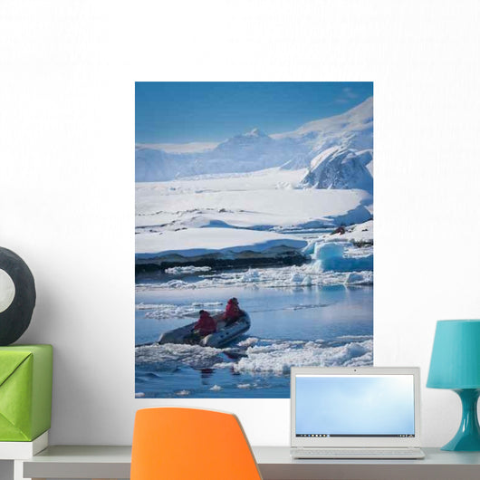 Boat Antarctica Wall Decal
