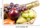 Fruit and Champagne in a Basket Wall Mural