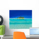 Exotic Holiday Post Card Wall Decal