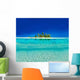 Exotic Holiday Post Card Wall Decal